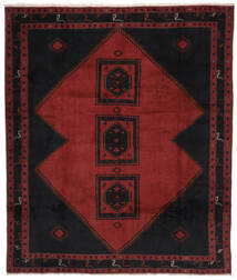 Alfombra Oriental Klardasht 250X291 Negro/Rojo Oscuro Grande (Lana, Persia/Irán)