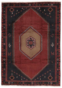  Persian Kelardasht Rug 208X290 Black/Dark Red Carpetvista