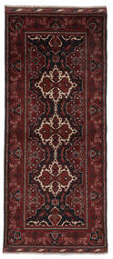  Afghan Khal Mohammadi Rug 83X195 Wool Black/Dark Red Small Carpetvista