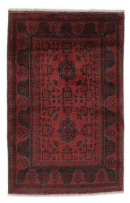 100X151 Afghan Khal Mohammadi Teppe Orientalsk Svart/Mørk Rød (Ull, Afghanistan) Carpetvista