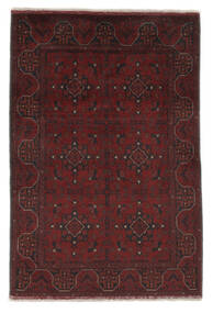 101X150 Afghan Khal Mohammadi Matta Orientalisk Svart/Mörkröd (Ull, Afghanistan) Carpetvista