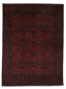  Orientalischer Afghan Khal Mohammadi Teppich 147X191 Schwarz Wolle, Afghanistan Carpetvista