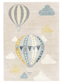 Balloon Ride Kids Rug 140X200 Small Beige/Blue