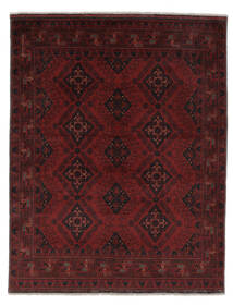  Orientalisk Afghan Khal Mohammadi Matta 156X199 Svart/Mörkröd Ull, Afghanistan Carpetvista