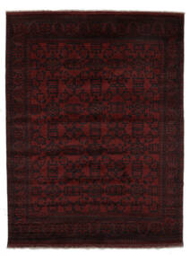 127X196 絨毯 アフガン Khal Mohammadi オリエンタル ブラック (ウール, アフガニスタン) Carpetvista
