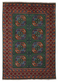  169X240 Medallion Afghan Fine Rug Wool, Carpetvista