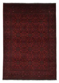 Afghan Khal Mohammadi Rug 170X240 Black/Dark Red Wool, Afghanistan Carpetvista