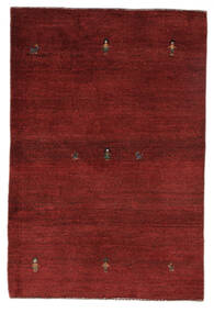 100X151 Tappeto Gabbeh Persia Moderno Nero/Rosso Scuro (Lana, Persia/Iran) Carpetvista