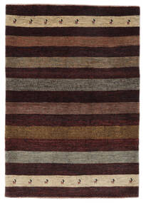 絨毯 ペルシャ ギャッベ ペルシャ 106X152 ブラック/茶色 (ウール, ペルシャ/イラン)