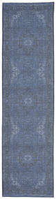  Lavable 80X200 Azura Oriental Bleu Foncé Tapis Corridor Petit