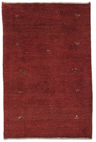 Gabbeh Persia Rug 78X118 Dark Red/Black Wool, Persia/Iran Carpetvista