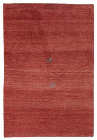 Gabbeh Persisch Teppich 98X145 Dunkelrot Wolle, Persien/Iran Carpetvista