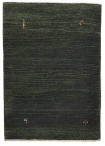  Persischer Gabbeh Persisch Teppich 83X117 Schwarz (Wolle, Persien/Iran