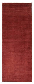 76X202 Tapete Gabbeh Persa Moderno Passadeira Vermelho Escuro (Lã, Pérsia/Irão) Carpetvista