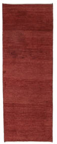  Gabbeh Persa Tapete 74X203 Persa Lã Vermelho Escuro Pequeno Carpetvista