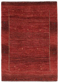 Loribaft Fine Persisch Teppich 80X110 Dunkelrot/Schwarz Wolle, Persien/Iran Carpetvista
