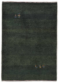 Gabbeh Persisch Teppich 80X113 Schwarz Wolle, Persien/Iran Carpetvista