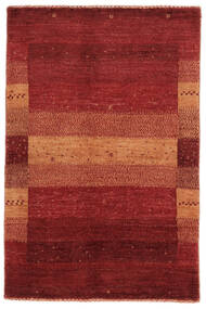 Loribaft Fine Persia Rug 77X119 Dark Red/Black Wool, Persia/Iran Carpetvista