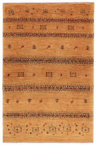  81X123 Striped Small Loribaft Fine Persia Rug Wool, Carpetvista