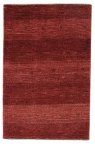 80X122 Loribaft Fine Persia Teppe Moderne Mørk Rød/Svart (Ull, Persia/Iran) Carpetvista