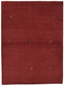 Tapete Persa Gabbeh Persa 144X191 Vermelho Escuro (Lã, Pérsia/Irão)