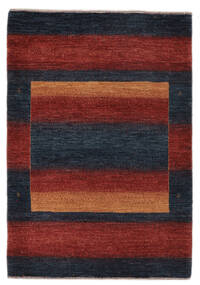  86X125 Striped Small Loribaft Fine Persia Rug Wool, Carpetvista