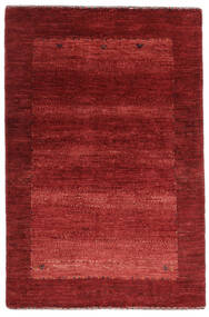 Loribaft Fine Persisch Teppich 78X118 Dunkelrot/Schwarz Wolle, Persien/Iran Carpetvista