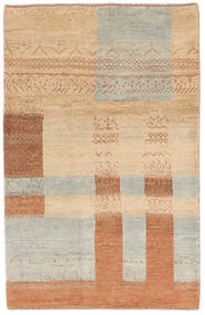 84X129 Loribaft Fine Persisch Teppich Moderner Orange/Braun (Wolle, Persien/Iran) Carpetvista
