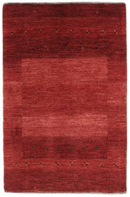 Tapete Loribaft Fine Persa 80X122 Vermelho Escuro/Preto (Lã, Pérsia/Irão)