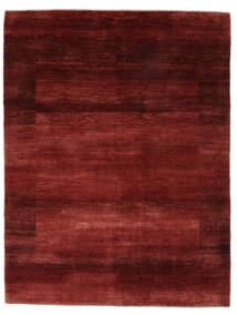 Loribaft Fine Persisch Teppich 172X223 Schwarz/Dunkelrot Wolle, Persien/Iran Carpetvista