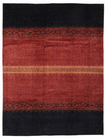 260X340 Loribaft Fine Persia Matot Matto Moderni Tummanpunainen/Musta Isot (Villa, Persia/Iran) Carpetvista