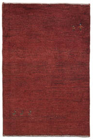 絨毯 ペルシャ ギャッベ ペルシャ 78X117 ブラック/ダークレッド (ウール, ペルシャ/イラン)
