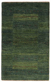  Loribaft Fine Persia Tappeto 78X126 Persiano Di Lana Nero/Verde Scuro Piccolo Carpetvista
