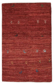 80X126 Gabbeh Persisch Teppich Moderner Dunkelrot (Wolle, Persien/Iran) Carpetvista