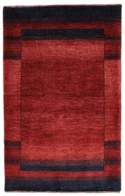  Loribaft Fine Persia Rug 82X130 Persian Wool Dark Red/Black Small Carpetvista