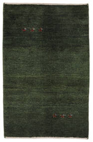 絨毯 ペルシャ ギャッベ ペルシャ 77X117 ブラック (ウール, ペルシャ/イラン)