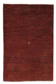  Persian Gabbeh Persia Rug 82X122 Black/Dark Red (Wool, Persia/Iran)