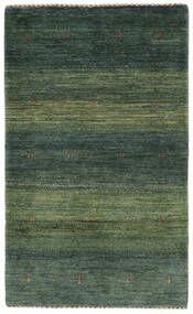  Loribaft Fine Perzsa 78X130 Perzsa Gyapjúszőnyeg Fekete/Sötétzöld Kicsi Carpetvista