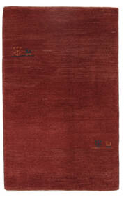 78X120 Tapis Gabbeh Persan Moderne Rouge Foncé/Noir (Laine, Perse/Iran) Carpetvista