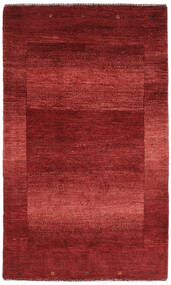 Loribaft Fine Persisch Teppich 79X133 Dunkelrot/Schwarz Wolle, Persien/Iran Carpetvista