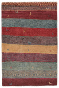 101X151 Gabbeh Persia Rug Modern Dark Red/Dark Grey (Wool, Persia/Iran) Carpetvista