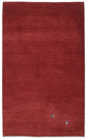 Tapete Persa Gabbeh Persa 102X163 Vermelho Escuro (Lã, Pérsia/Irão)