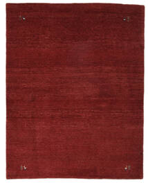 絨毯 ギャッベ ペルシャ 159X201 ダークレッド/ブラック (ウール, ペルシャ/イラン)