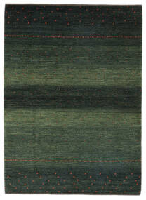 147X202 Gabbeh Persia Rug Modern Black/Dark Green (Wool, Persia/Iran) Carpetvista