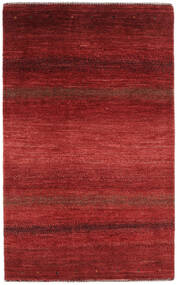 Loribaft Fine Persisch Teppich 82X133 Dunkelrot/Schwarz Wolle, Persien/Iran Carpetvista