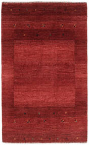 Loribaft Fine Persia Teppe 80X131 Mørk Rød/Svart Ull, Persia/Iran Carpetvista