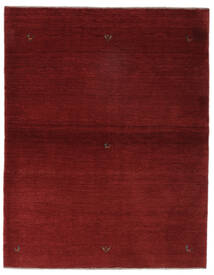 151X193 Gabbeh Perzisch Vloerkleed Modern Zwart/Donkerrood (Wol, Perzië/Iran) Carpetvista