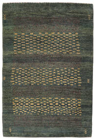 絨毯 ペルシャ ギャッベ ペルシャ 95X142 ブラック/茶色 (ウール, ペルシャ/イラン)