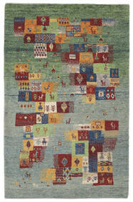  98X152 Abstract Small Gabbeh Persia Rug Wool, Carpetvista