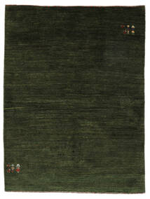 150X198 Gabbeh Persisch Teppich Moderner Schwarz (Wolle, Persien/Iran) Carpetvista